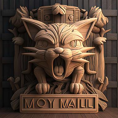 3D model Meowth Rules Lord Nyarths Island (STL)